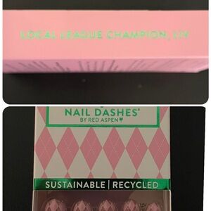 10 Red Aspen Press-On Nails all short size different colors